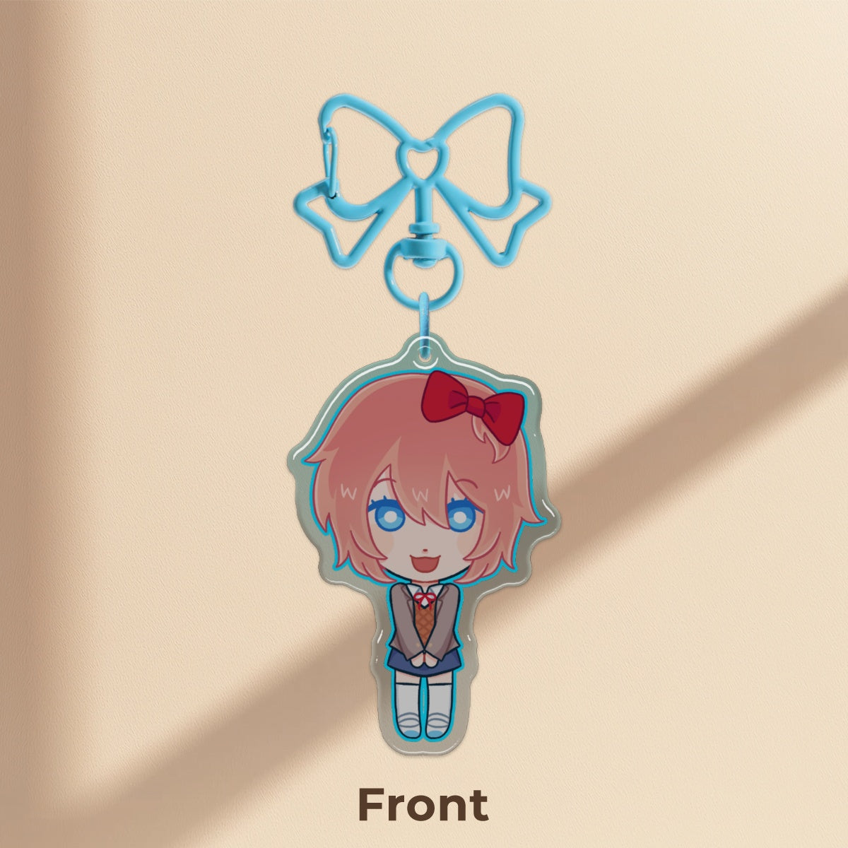 Sayori DDLC Keychain