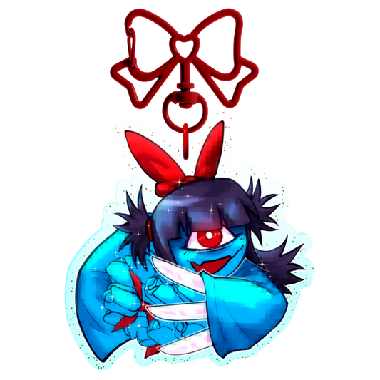 Aqua Keychain